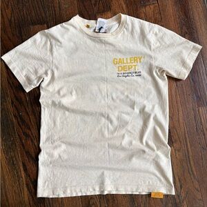 Gallery Dept Cream T-Shirt for Men